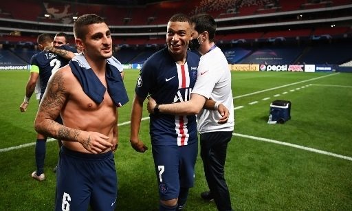 Verratti (trái) là người kiến thiết lối chơi cho PSG nhiều năm qua. Ảnh: UEFA.