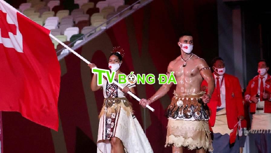 Pita Taufatofua, người cầm cờ Tonga cởi trần 'hot' nhất lễ ...